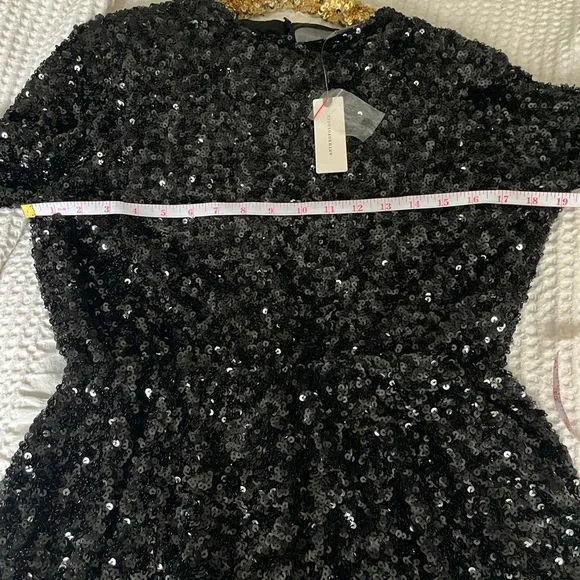 NWT Sunday in Brooklyn Balloon-Sleeve Mini Dress - Picture 10 of 11